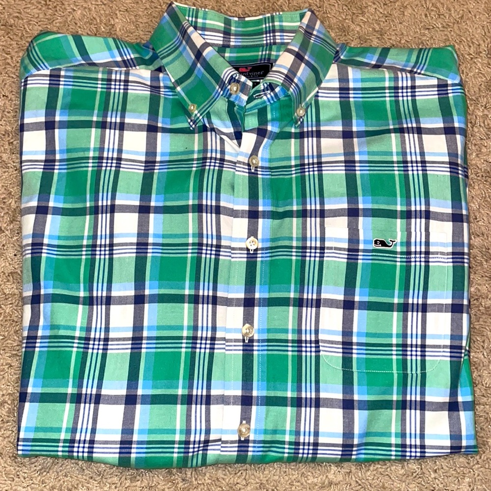 Vineyard Vines mens long sleeve button down shirt size XL